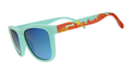 Zion National Park| Blue with orange canyon print frames | National Parks Foundation charity sunglasses | goodr OG sunglasses