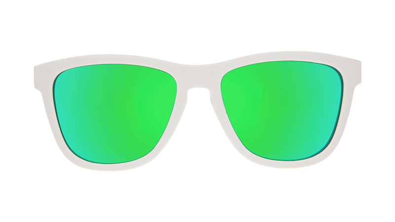 Acadia | White with forest print frames | National Parks Foundation charity sunglasses | goodr OG sunglasses