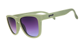 Dawn of A New Sage | green square sunglasses with gradient purple lenses | goodr OG sunglasses